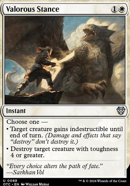 Featured card: Valorous Stance