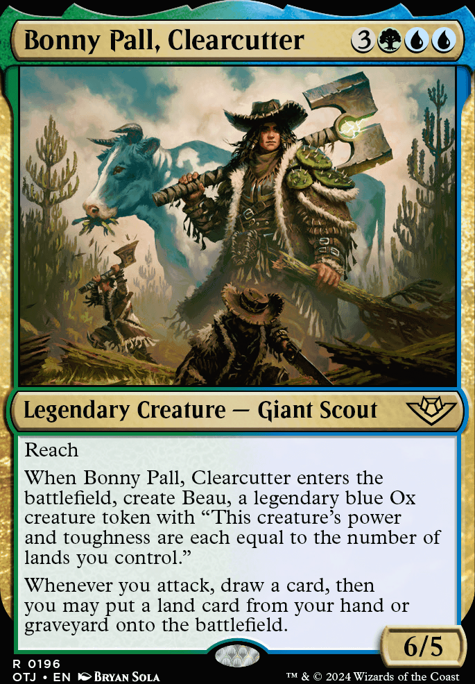 Commander: Bonny Pall, Clearcutter