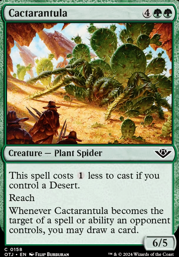 Featured card: Cactarantula