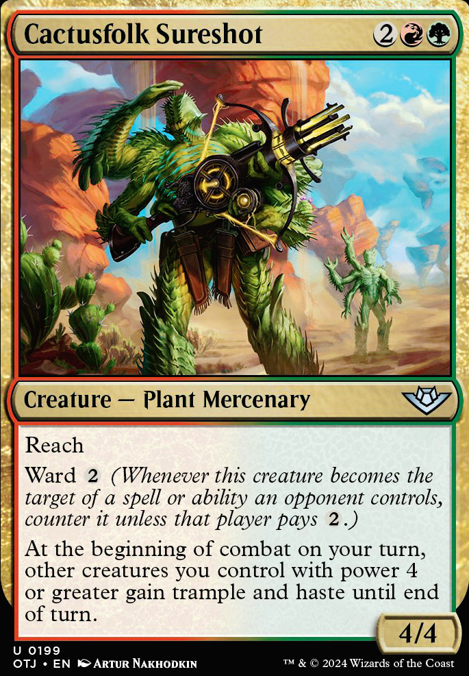 Featured card: Cactusfolk Sureshot