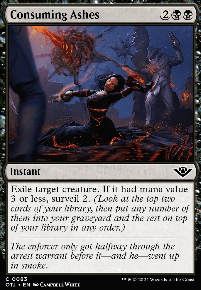 Featured card: Consuming Ashes