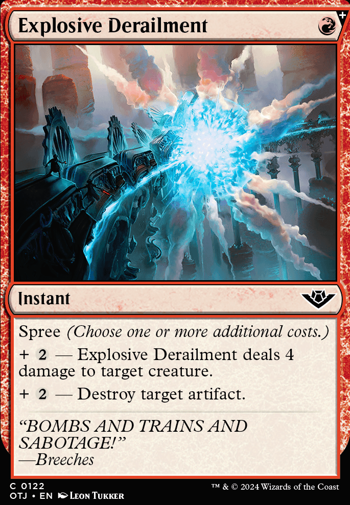 Featured card: Explosive Derailment