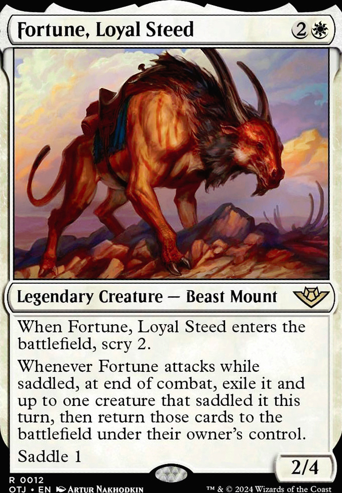Featured card: Fortune, Loyal Steed