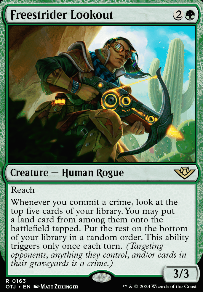 Featured card: Freestrider Lookout