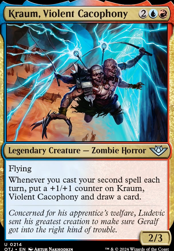 Featured card: Kraum, Violent Cacophony