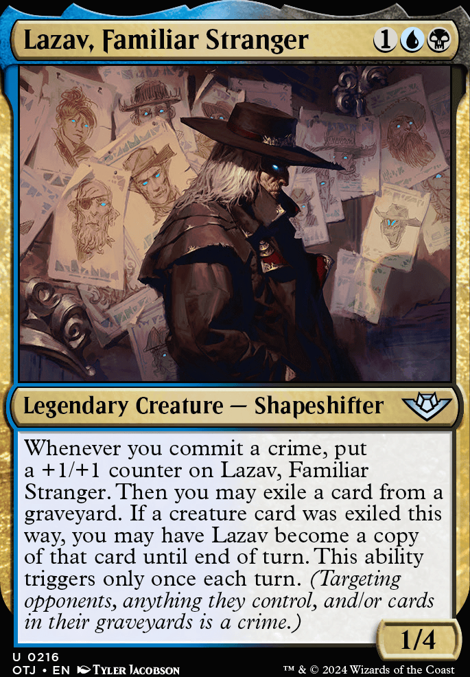Lazav, Familiar Stranger feature for Lazav, Familiar Pauper