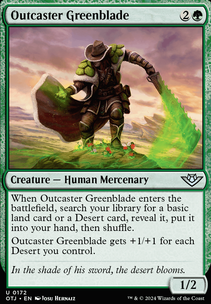 Outcaster Greenblade