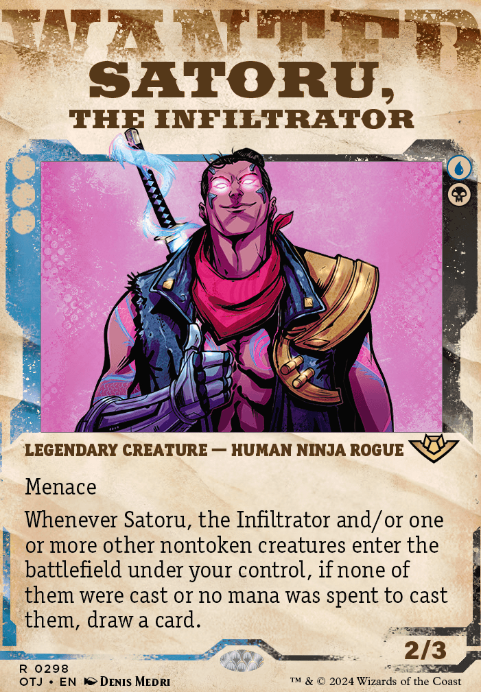 Featured card: Satoru, the Infiltrator