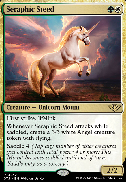 Featured card: Seraphic Steed