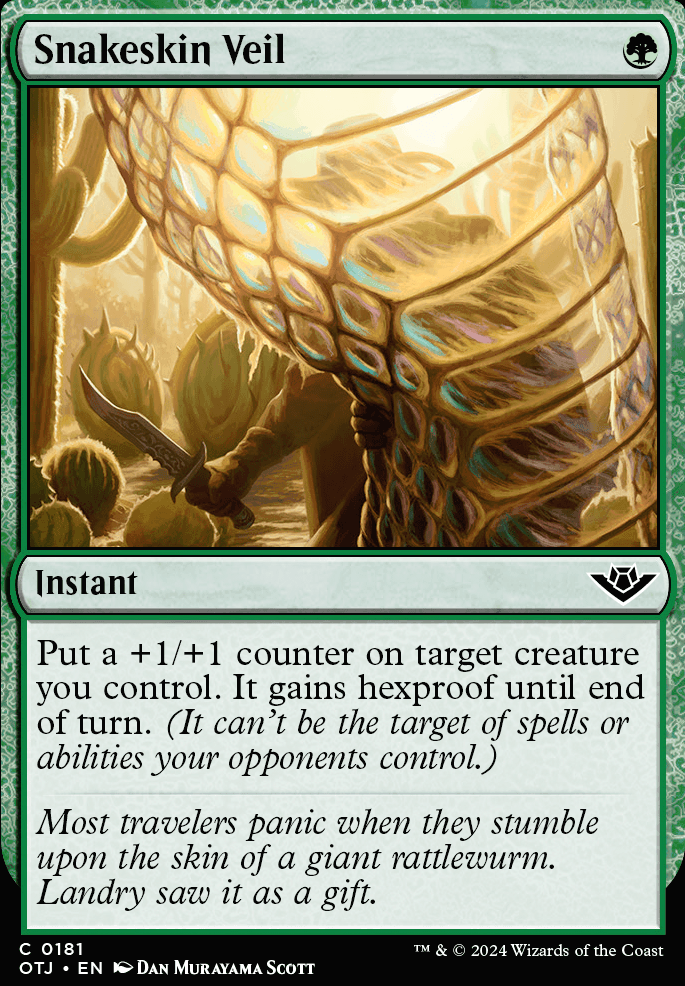 Featured card: Snakeskin Veil