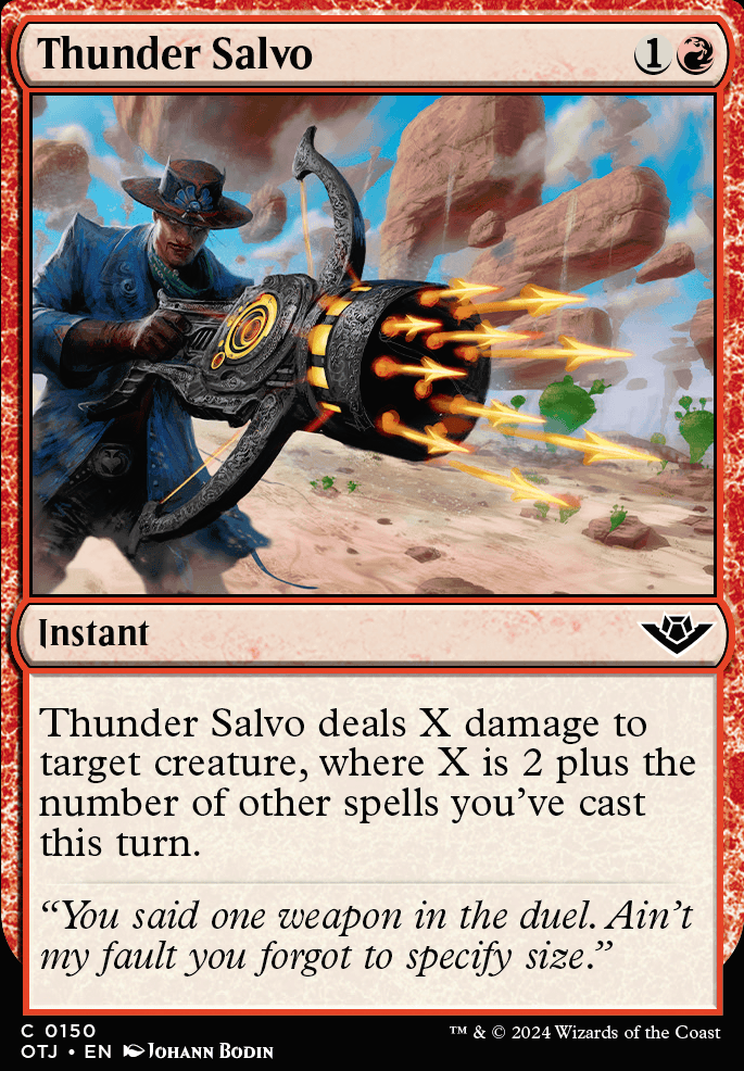 Featured card: Thunder Salvo
