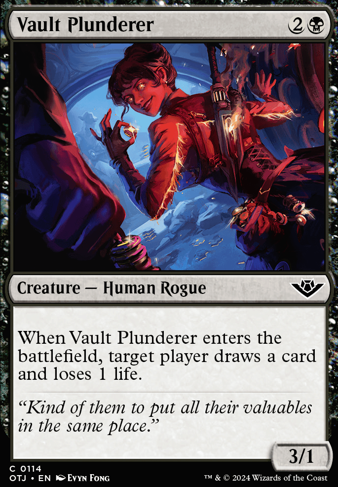 Featured card: Vault Plunderer