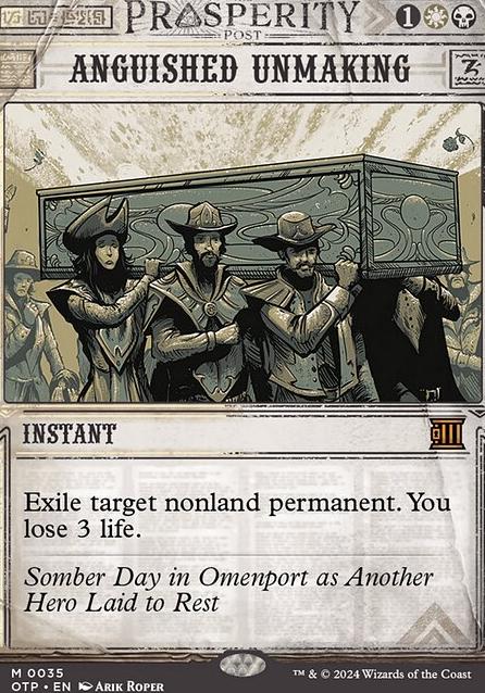 Featured card: Anguished Unmaking