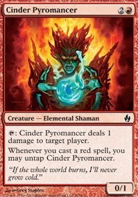 Featured card: Cinder Pyromancer