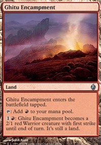 Featured card: Ghitu Encampment