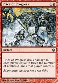 Featured card: Price of Progress