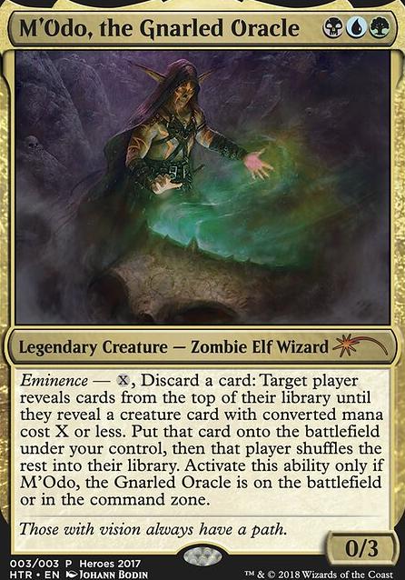 Featured card: M'Odo, the Gnarled Oracle