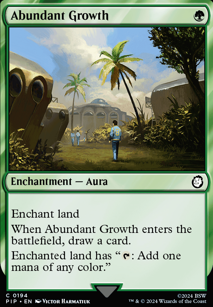 Featured card: Abundant Growth