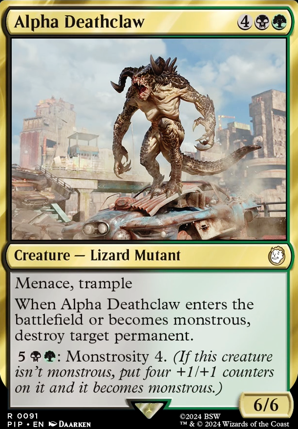 Featured card: Alpha Deathclaw