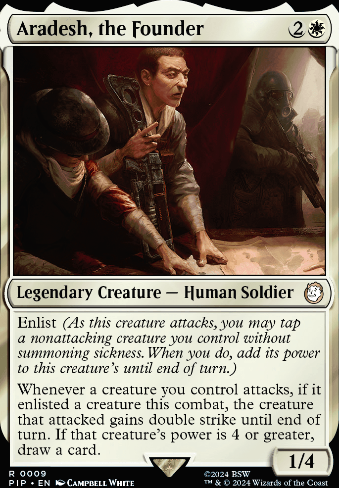 Featured card: Aradesh, the Founder