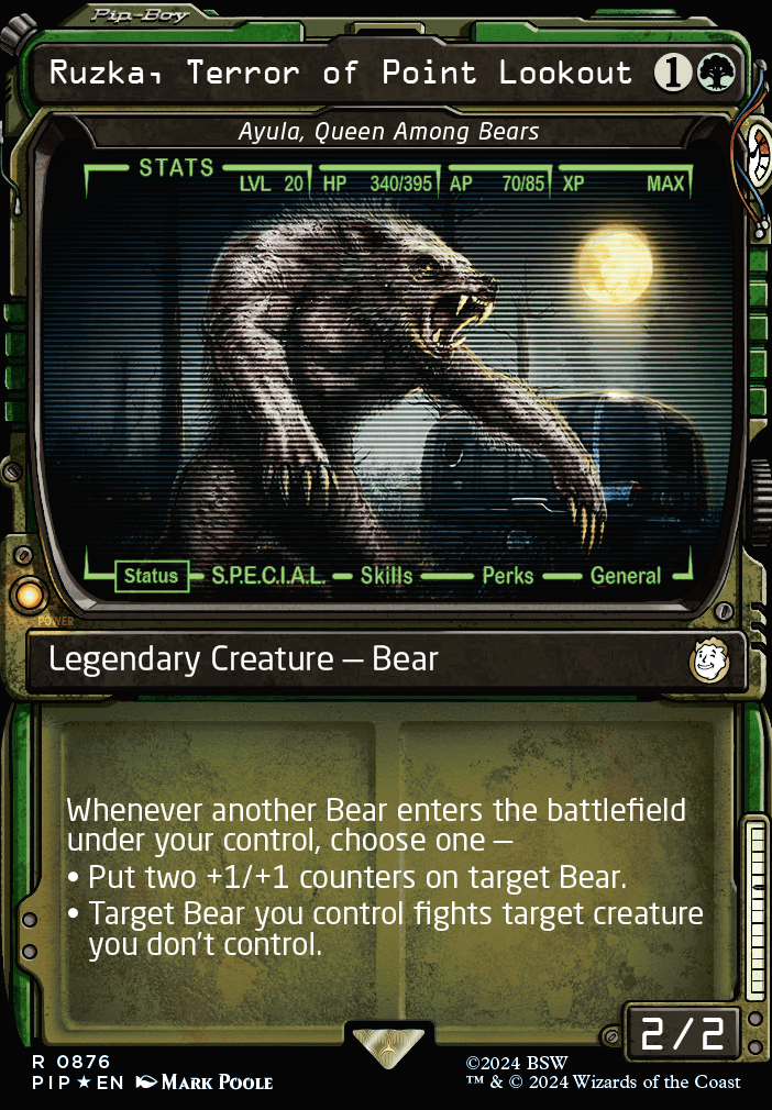 EIGHT FUCKING BEARS (Commander / EDH MTG Deck)