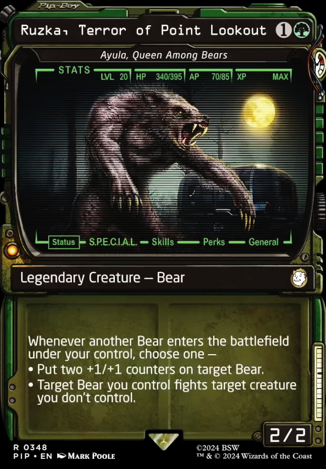 Featured card: Ayula, Queen Among Bears