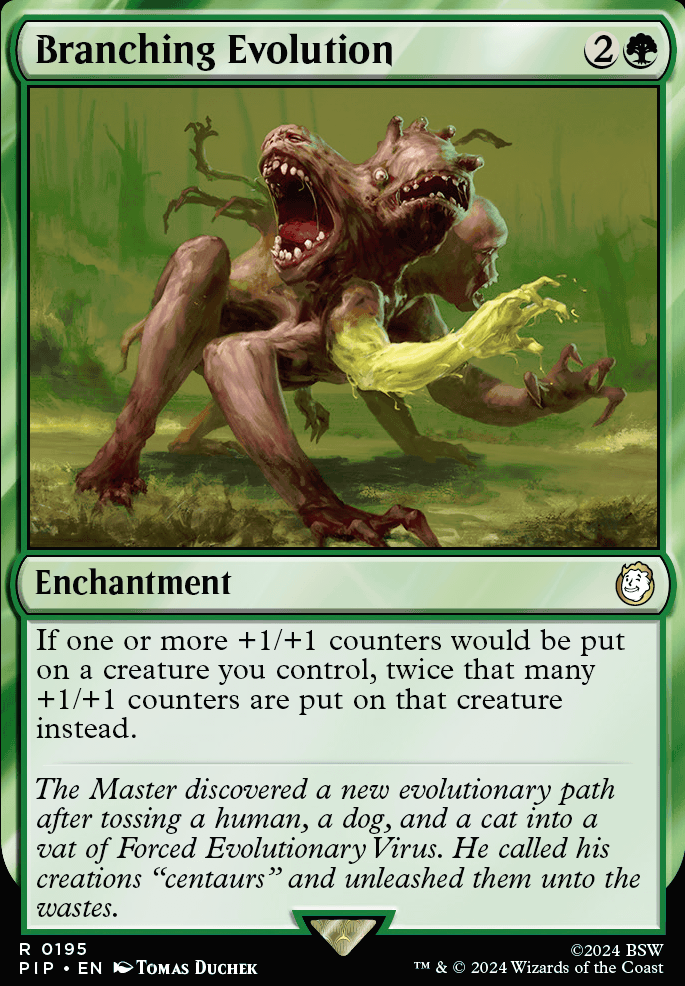 Branching Evolution feature for Counting Counters: Abzan Mayham Edition