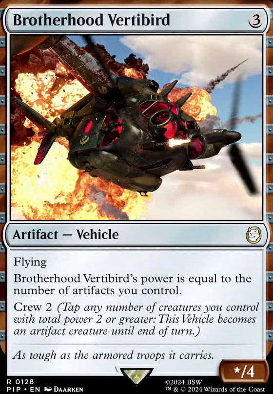 Brotherhood Vertibird feature for Heroes of the Wasteland