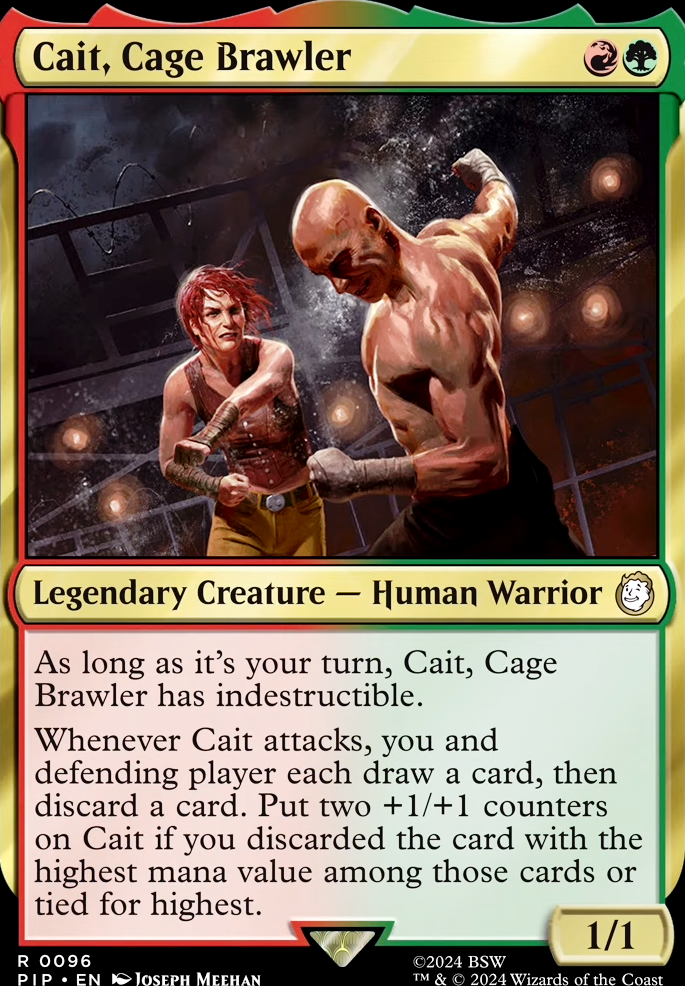 Commander: Cait, Cage Brawler