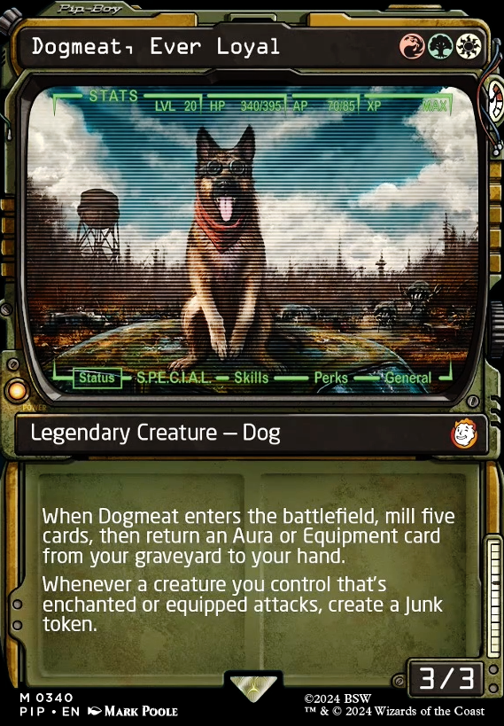 Featured card: Dogmeat, Ever Loyal