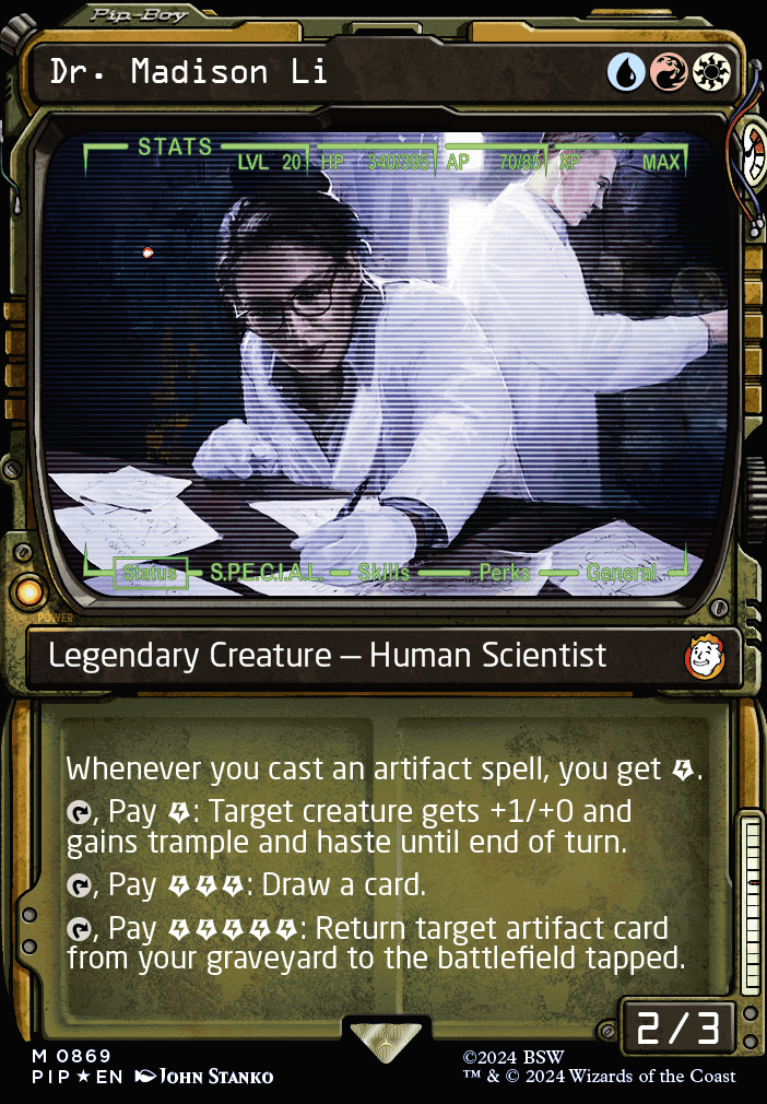 Featured card: Dr. Madison Li