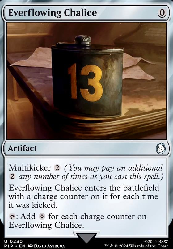 Everflowing Chalice feature for Nekusar, The Table-Hated