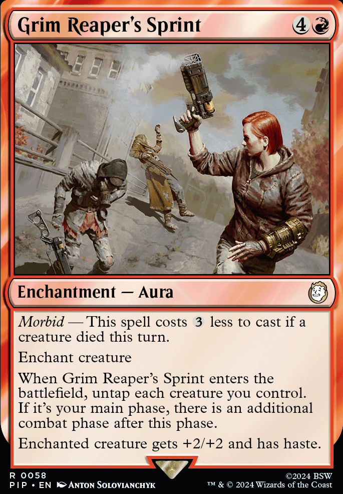Featured card: Grim Reaper's Sprint