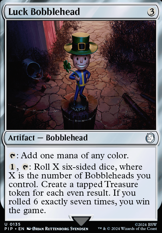 Featured card: Luck Bobblehead