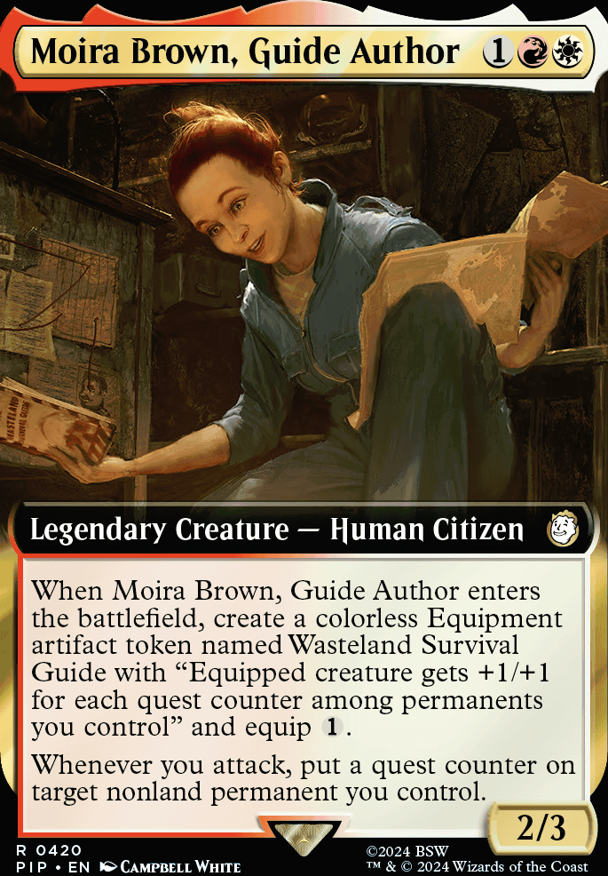 Featured card: Moira Brown, Guide Author