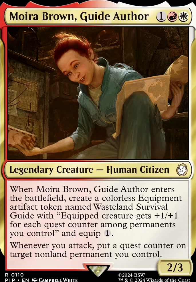 Commander: Moira Brown, Guide Author