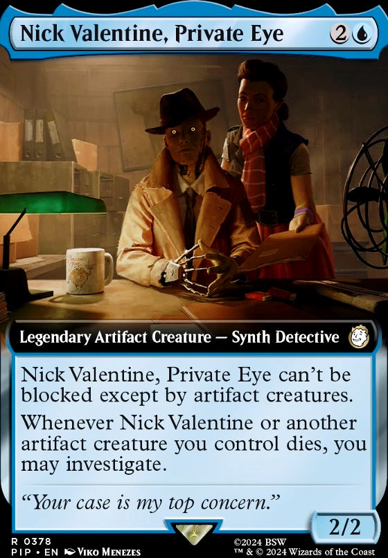 Nick Valentine, Private Eye feature for Eisenhorn's Acolytes