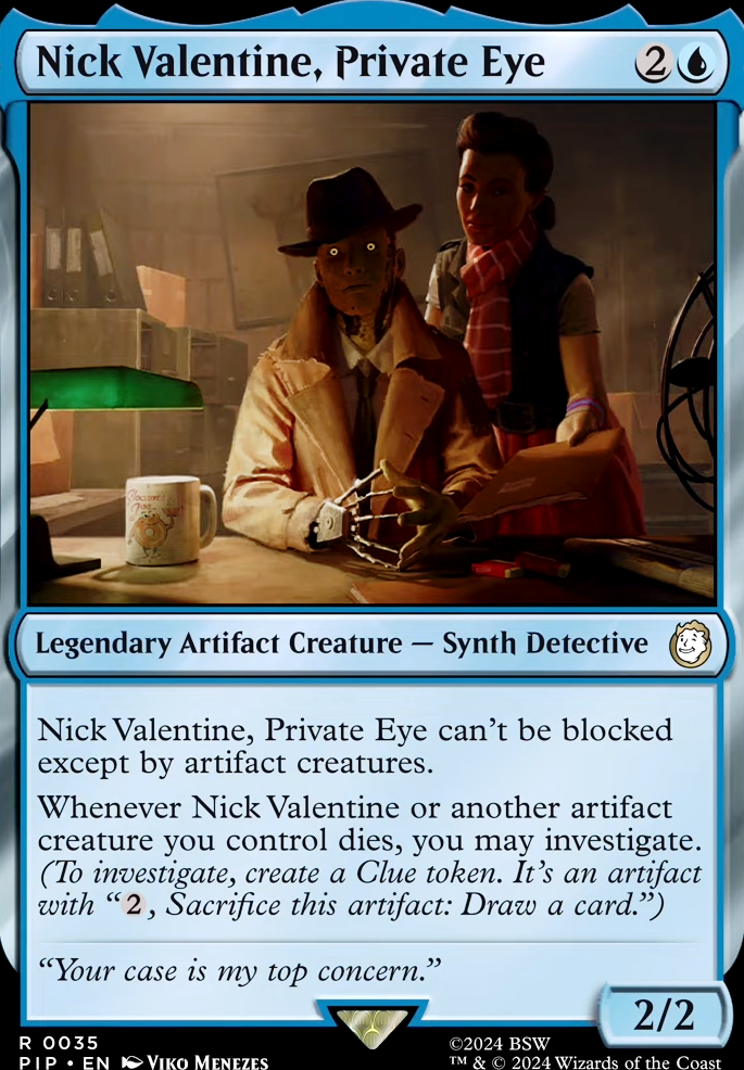 Nick Valentine, Private Eye