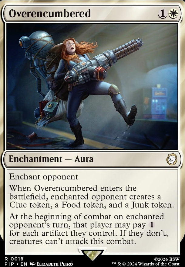 Featured card: Overencumbered