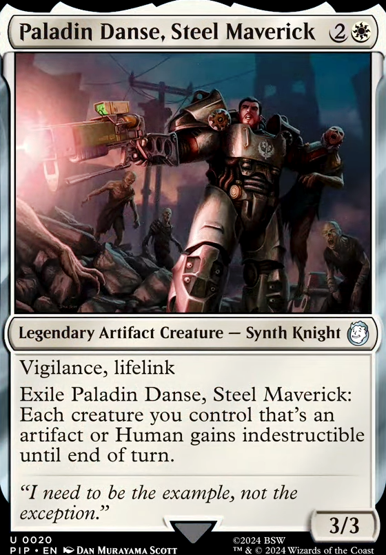 Commander: Paladin Danse, Steel Maverick