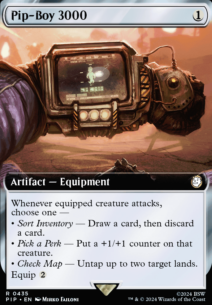 Pip-Boy 3000 feature for La Madre Tierra