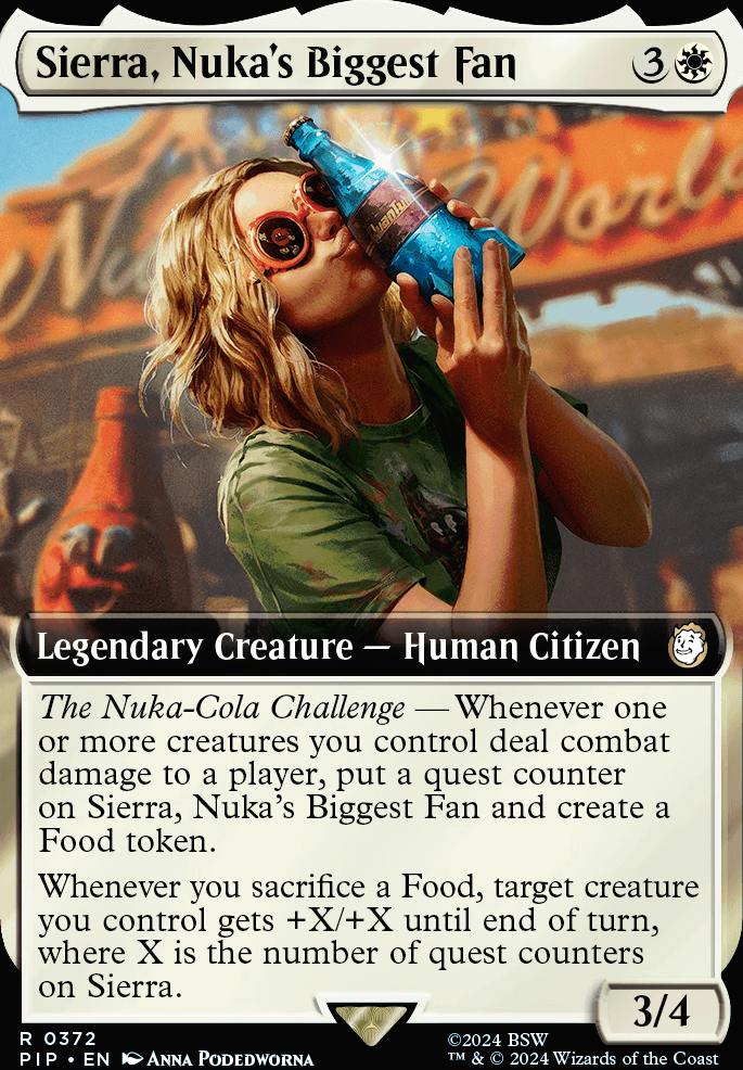 Featured card: Sierra, Nuka's Biggest Fan