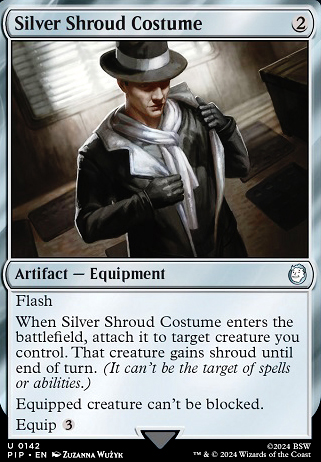 Featured card: Silver Shroud Costume