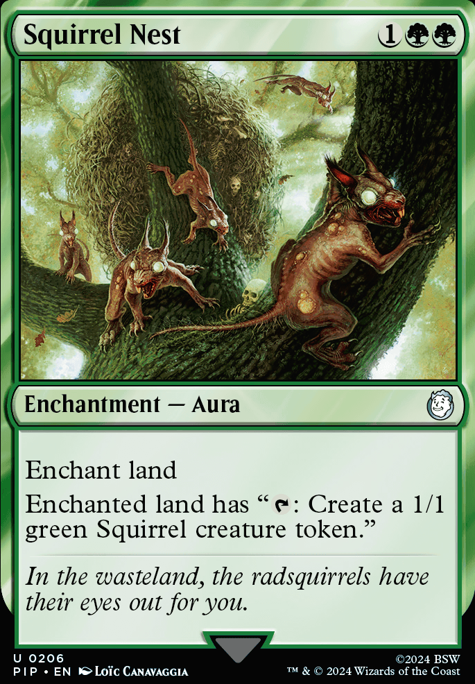 Squirrel Nest feature for Chittering Skittering Death- Chatterfang Tokens