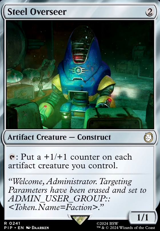 Featured card: Steel Overseer