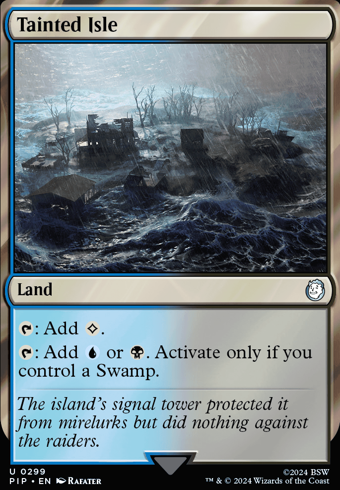Featured card: Tainted Isle