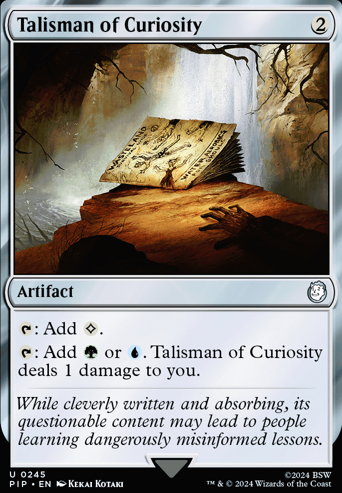 Featured card: Talisman of Curiosity
