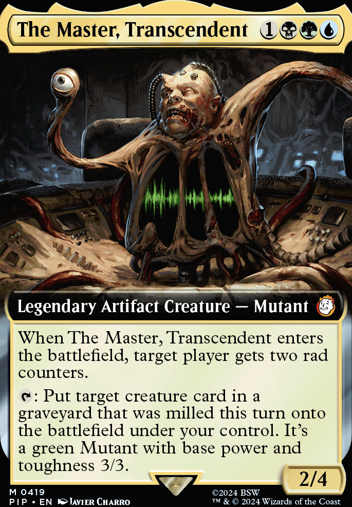 Commander: The Master, Transcendent