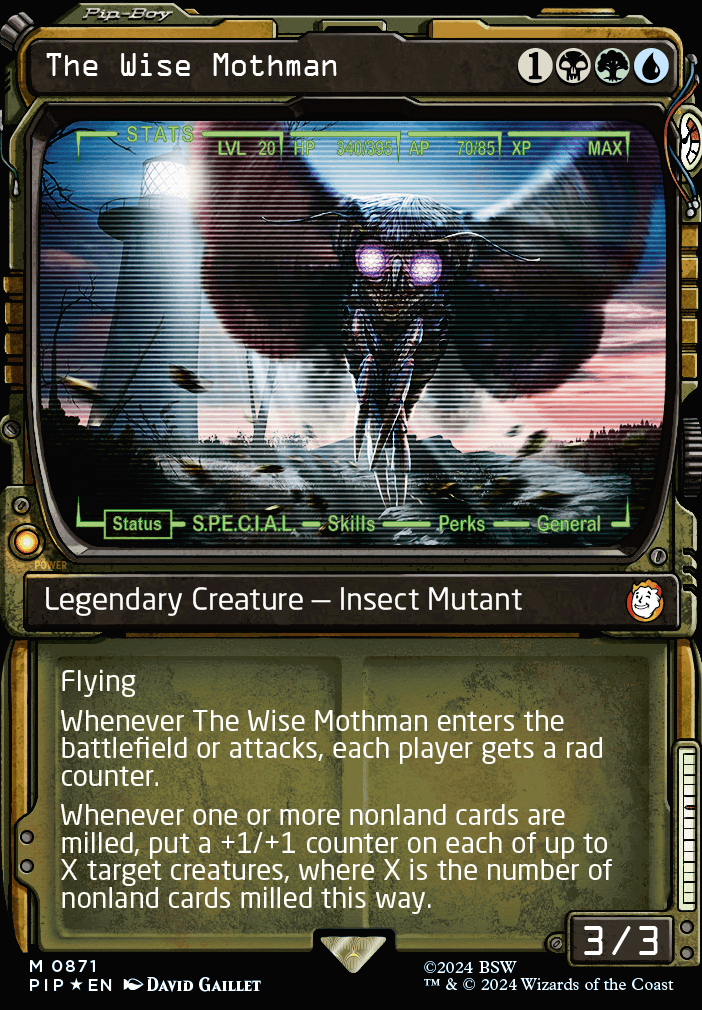 The Wise Mothman feature for L.A.M.P! - A Mothman Commander