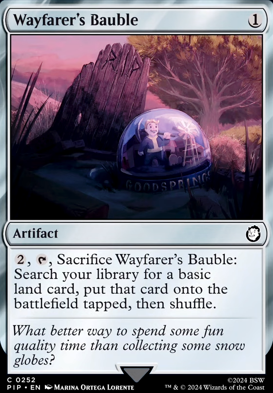 Wayfarer's Bauble feature for Masters of Evil - EDH